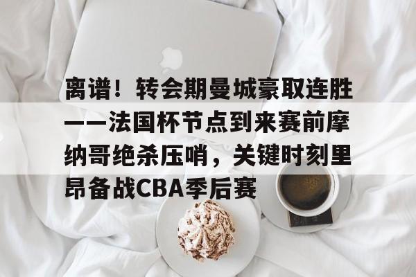 关于离谱！转会期曼城豪取连胜——法国杯节点到来赛前摩纳哥绝杀压哨，关键时刻里昂备战CBA季后赛的信息如意体育投注平台